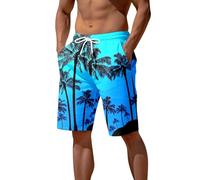 Badehose Herren Lang Schnell Trocknende Uv 50 Sonnenschutz-Badeshorts Boardshorts Für Männer Sporthose Kurz Badehose Herren Lang