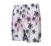 Badehose Herren， Musterdruck Elastische Taille Kordelzug Kurze Hosen Mit Taschen Atmungsaktiv Schwimmhose Basic Bermuda Shorts Sommer Shorts Swimming Shorts Badehose Kurz
