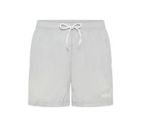 Badehose HUGO UNDERWEAR "Haiti", Herren, Gr. XXL (56), N-Gr, light, pastel grau 050, Microfaser, Obermaterial: 100% Polyacryl, Badehosen Badehose, mit Markenschriftzug auf der Kordel (17774908-XXL) li