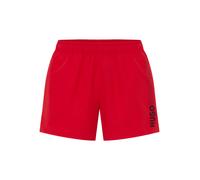 Badehose HUGO UNDERWEAR "TIKI", Herren, Gr. L (52), N-Gr, rot (open pink 693), Microfaser, Obermaterial: 100% Polyester, Badehosen Badehose, mit elastischem Bund (44359704-L) open pink 693