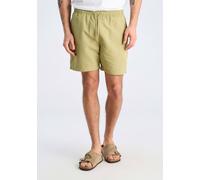 Badehose LINDBERGH "Badehose Loose Fit", Herren, Gr. L, Normalgrößen, beige (grün), Obermaterial: 100% Polyester, unifarben, Badehosen Badehose (95872809-L) grün