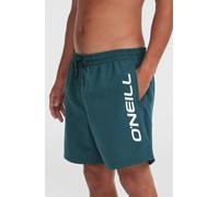 Badehose O'NEILL "CALI 16'' SWIMSHORTS", Herren, Gr. M, N-Gr, alma steel, Obermaterial: 100% Polyester, Badehosen Badehose (56869764-M) alma steel