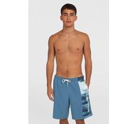 Badehose O'NEILL "O'NEILL RETRO 19 SWIMSHORTS", Herren, Gr. XL, N-Gr, blau (blau melted), Obermaterial: 100% Polyester, Badehosen Badehose (32079101-XL)
