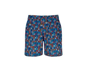 Badehose PUMA, Jungen, Gr. 128, N-Gr, bunt (multicolor), Obermaterial: 100% Polyester, gemustert, Badehosen Badehose, mit praktischen Seitentaschen (58863233-128) multicolor