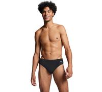 Badehose PUMA "PUMA SWIM MEN CLASSIC SWIM BRIEF", Herren, Gr. L, N-Gr, schwarz, Web, Elasthan, Polyester, unifarben, Badehosen Badehose, mit seitlichem Logoprint (28550108-L) schwarz