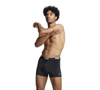 Puma Badehose Herren Logo Swim Trunk – Schwarz, Größe S