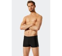 Schiesser Boxer-Badehose Komfort mit Bein Schwarz Gr. 5