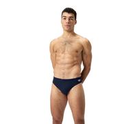 Badehose SPEEDO "Badehose Brick", Herren, Gr. 6M, N-Gr, blau (navy), Microfaser, Polyester, unifarben, Badehosen Badehose, mit Tunnelzugbund, chlorbeständig, schnelltrocknend (40790767-6) navy