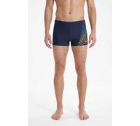 Badehose SPEEDO "PLMT ASHT AM", Herren, Gr. 9, N-Gr, blau, Obermaterial: 80% Polyamid, 20% Elasthan, Badehosen Badehose, mit langlebiger Elastizität, aus Eco EnduraFlex-Material (34053752-9) blau