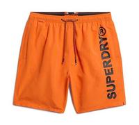 Badehose Superdry Sport Graphic Orange Denver