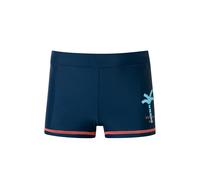 Badehose Wirkware recycelt LSF40+ Palme nachtblau - Aqua 104