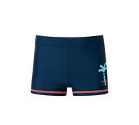 Badehose Wirkware recycelt LSF40+ Palme nachtblau - Aqua 98