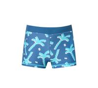 Badehose Wirkware recycelt LSF40+ Palmen air - Aqua 128