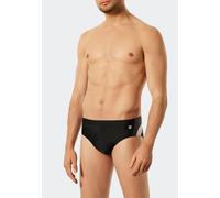 SCHIESSER Herren Badehose schwarz / grau / weiß, Größe S, 6584592 Schwarz / Grau / Weiß S