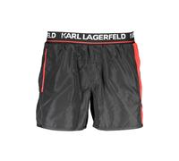 Badehosen mit Logo und Taillendetail M