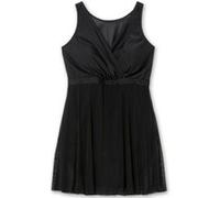 Sheego Badekleid in Wickeloptik 40C schwarz