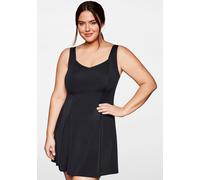 Badekleid SHEEGO, Damen, Gr. 56, Cup E, schwarz, Elasthan, Polyamid, Badeanzüge (42568632-56) schwarz