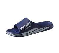 Badelatschen Herren Sommer Größe Plus Flops rutschfeste Komfort Hausschuhe Beach Kissenrutschen Freizeit Sandalen Orthopädische Zehentrenner Slipper Flip Flops