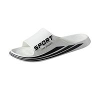 Badelatschen Herren Sommer Größe Plus Flops rutschfeste Komfort Hausschuhe Beach Kissenrutschen Freizeit Sandalen Orthopädische Zehentrenner Slipper Flip Flops