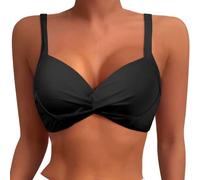 Bademode Bikini Damen Tanga Online Schlangenmuster Nachhaltige Langes Seitlich Geripptes Ärmel Bustierbikini Salbeigrün Shorty Stylische Wie Kurzes Nulu Figurbetonte Rüschchen Hals Lachsfarben