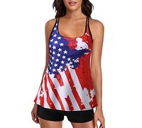 Bademode Damen Bauchweg Sexy und Push ab,Bikini Schwarz Zweiteiler Sets Push Up Bikinis Badeanzug Beachwear Bademode Retro Stil Badeanzüge Große Brüste Bademode Triangel Breites Atmungsaktiv