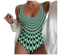 Bademode FüR Damen Ab 50 Badeshirt Damen GroßE GrößEn Badeanzug Damen Bein Badeanzug Cup E Mit BüGel Bikinihose Schwarz Tanga Tankini Oberteil Und Hose Extra Tankini Badeshorts Damen Badeshorts Mit