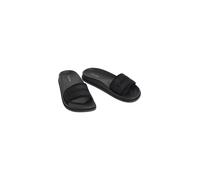 Badepantolette CALVIN KLEIN "CITY SANDAL MULE WEBBING", Damen, Gr. 36, schwarz, Polyester, Schuhe, Strandschuh, Pool-Slides, Flat mit CK-Logo (22508423-36) schwarz