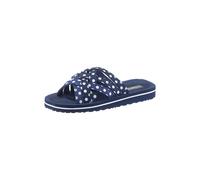 Badepantolette CLASSIC BASICS, Damen, Gr. 40, blau (marine), Synthetik, Schuhe Pantolette (94572221-40) marine