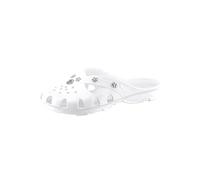 Badepantolette, Damen, Gr. 36, weiß, Gummi, Basic, Schuhe Badeschuh Clog (66428763-36) weiß