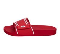Badepantolette Herren Klettverschluss rot LICO Coast V - Rot / 39
