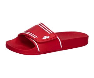 Badepantolette LICO "Badesandale Coast V", Herren, Gr. 43, rot, Synthetik, Schuhe (86482931-43) rot