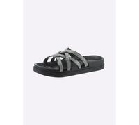 Badepantolette SIEBI`S, Damen, Gr. 38, schwarz, Synthetik, Schuhe (12607322-38) schwarz