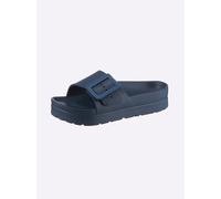 Badepantolette SIEBI`S, Damen, Gr. 39, marine, Synthetik, Schuhe (86186861-39) marine