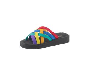 Badepantolette SIEBI`S, Damen, Gr. 40, schwarz, Synthetik, Schuhe Damenschuh Badelatschen Pantolette (594505-40) schwarz