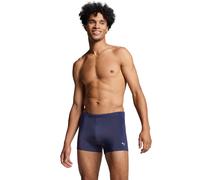Badepants PUMA "PUMA SWIM MEN CLASSIC SWIM TRUNK", Herren, Gr. S, N-Gr, blau (navy), Web, Obermaterial: 100% Polyester, unifarben, Badehosen, Brandingdetails (73678319-S) navy