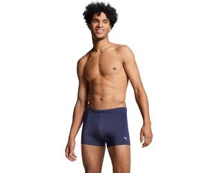 Badepants PUMA "PUMA SWIM MEN CLASSIC SWIM TRUNK", Herren, Gr. XXL, N-Gr, blau (navy), Web, Obermaterial: 100% Polyester, unifarben, Badehosen, Brandingdetails (73678319-XXL) navy