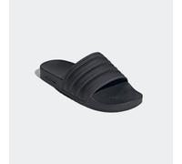 Badesandale ADIDAS ORIGINALS "ADILETTE BADESCHLAPPEN", Herren, Gr. 39, schwarz (carbon, core schwarz, carbon), Textil, Schuhe (38567621-39) carbon, core schwarz, carbon