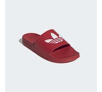 Badesandale ADIDAS ORIGINALS "ADILETTE OG CF BADESCHLAPPEN", Herren, Gr. 40,5, better scarlet, ftwr weiß, better scarlet, Synthetik, Schuhe, Badelatschen (94094010-40,5) better scarlet, ftwr weiß, bet