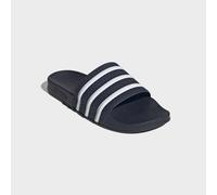 Badesandale ADIDAS ORIGINALS "ADILETTE OG CF BADESCHLAPPEN", Herren, Gr. 44,5, collegiate navy, ftwr weiß, collegiate navy, Synthetik, Schuhe, Badelatschen (55385615-44,5) collegiate navy, ftwr weiß,