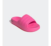 Badesandale ADIDAS ORIGINALS "AYOON ADILETTE", Damen, Gr. 42, lucid pink, lucid pink, core schwarz, Synthetik, Schuhe (35746917-42) lucid pink, lucid pink, core schwarz