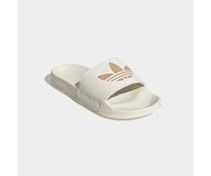 Badesandale ADIDAS ORIGINALS "LITE ADILETTE", Damen, Gr. 37, weiß (sanftes weiß, warm sandstone, warm sandstone), Synthetik, Schuhe, Badelatschen (37377924-37) sanftes weiß, warm sandstone, warm sands