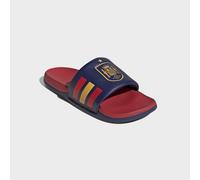 Badesandale ADIDAS SPORTSWEAR "ADILETTE COMFORT 2.0 SPANIEN BADESCHLAPPEN", Herren, Gr. 44,5, dunkelblau, vivid rot, crew gelb, Synthetik, Schuhe, Badelatschen, World Cup Nations Pack (56849861-44,5)