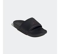 Badesandale ADIDAS SPORTSWEAR "ADILETTE COMFORT BADESCHLAPPEN", Damen, Gr. 42, schwarz (core schwarz, aurora metallic, aurora schwarz), Synthetik, Textil, Schuhe, Badelatschen (10648013-42) core schwa