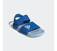 Badesandale ADIDAS SPORTSWEAR "ADILETTE SANDALE", Kinder, Gr. 35, weiß (bright royal, cloud weiß, clear sky), Synthetik, Schuhe, mit Klettverschluss, für Kinder & Jugendliche (75771664-35) bright roya