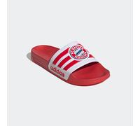 Badesandale ADIDAS SPORTSWEAR "ADILETTE SHOWER Bayern Munich", Damen, Gr. 47, weiß (supplier colour, supplier colour, ftwr weiß), Synthetik, Schuhe, Badelatschen, FC Bayern München (66401830-47) suppl