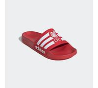 Badesandale ADIDAS SPORTSWEAR "ADILETTE SHOWER FC LIVERPOOL BADESCHLAPPEN", Damen, Gr. 50, weiß (supplier colour, ftwr weiß, supplier colour), Synthetik, Schuhe, Badelatschen (20165331-50) supplier co