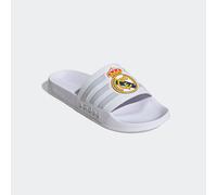 Badesandale ADIDAS SPORTSWEAR "ADILETTE SHOWER FC LIVERPOOL BADESCHLAPPEN", Herren, Gr. 47, weiß (cloud weiß, lgh solid grau, lgh solid grau), Synthetik, Schuhe, Badelatschen (26502422-47) cloud weiß,