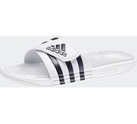 adidas Adissage Badesandalen weiß/schwarz - 47(1/3)