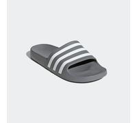 Badesandale ADIDAS SPORTSWEAR "AQUA ADILETTE", Damen, Gr. 40,5, grau (grau three, ftwr weiß, grau three), Synthetik, Schuhe (51431203-40,5) grau three, ftwr weiß, grau three
