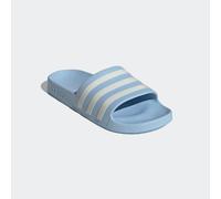 adidas Damen Adilette Aqua Slides, Glow Blue/Zero Metalic/Zero Metalic, 43 EU